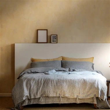 Set Tempat Tidur Linen Murni Rumah Tangga